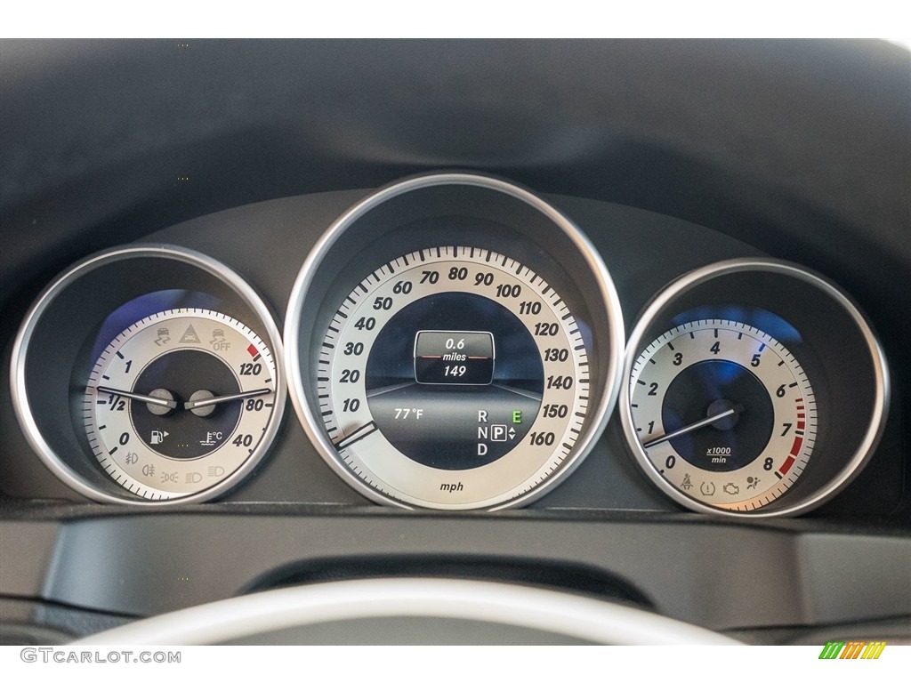 2016 E 550 Cabriolet - Polar White / Crystal Grey/Black photo #6