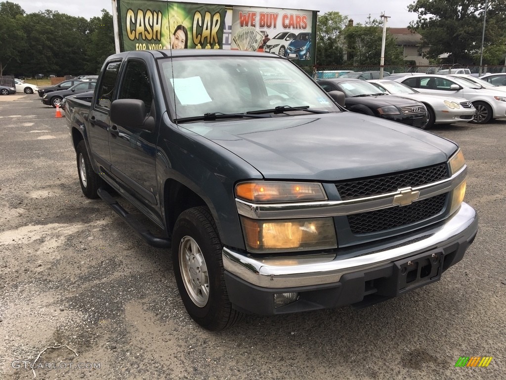 2006 Colorado LT Crew Cab - Superior Blue Metallic / Light Cashmere photo #7