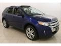 2013 Deep Impact Blue Metallic Ford Edge SEL AWD #122480049