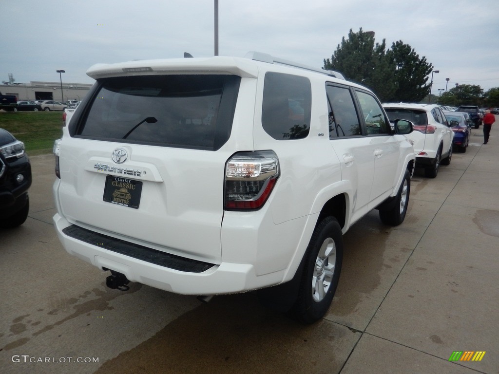 2017 4Runner SR5 Premium 4x4 - Super White / Sand Beige photo #2