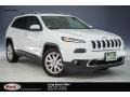 Bright White 2017 Jeep Cherokee Limited