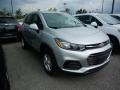 2017 Silver Ice Metallic Chevrolet Trax LS AWD  photo #3