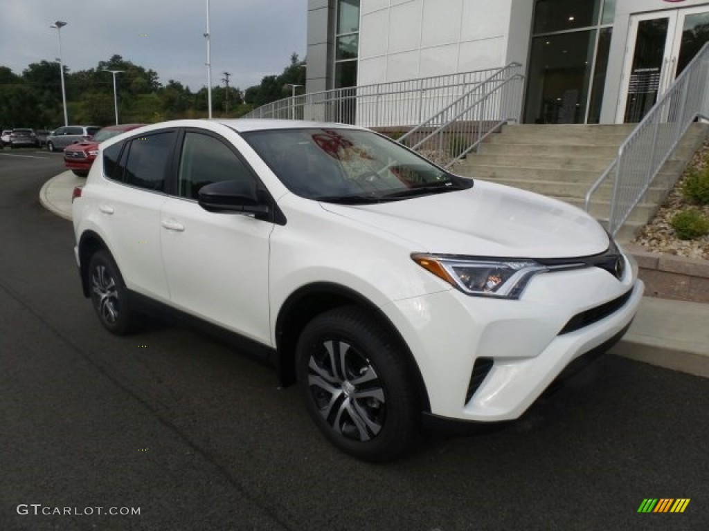 Super White Toyota RAV4