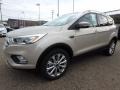 2017 White Gold Ford Escape Titanium 4WD  photo #6