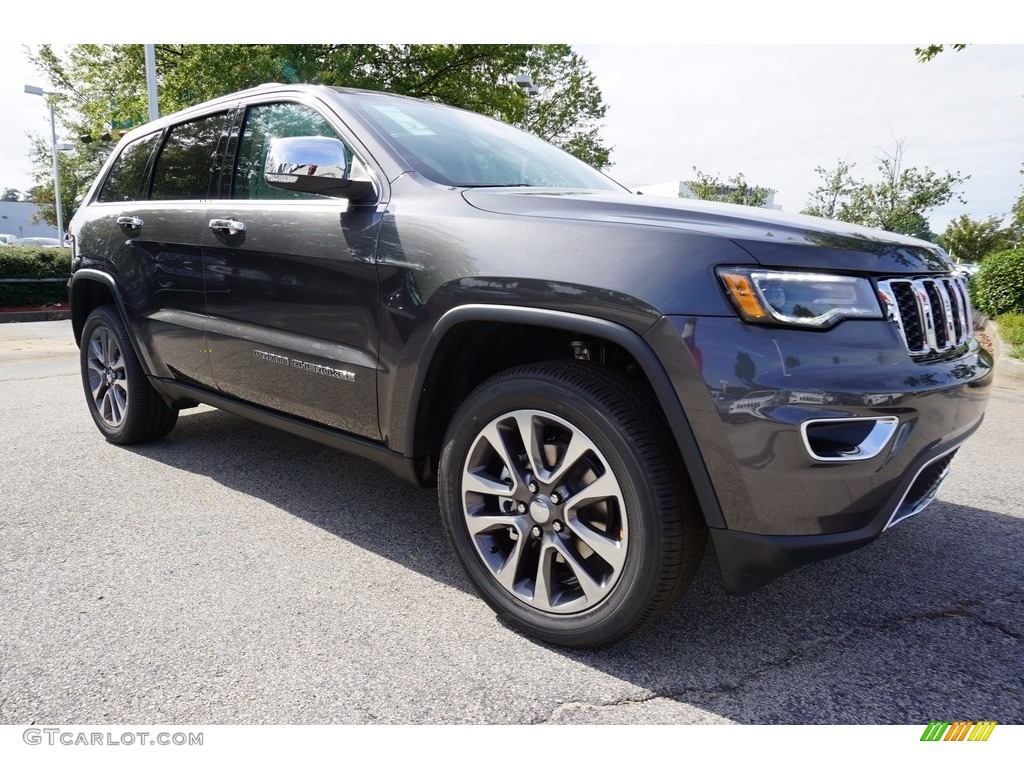 Granite Crystal Metallic 2018 Jeep Grand Cherokee Limited 4x4 Exterior Photo #122490134
