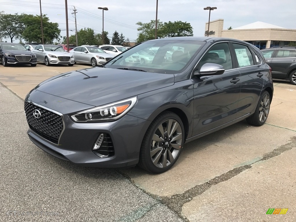 Summit Gray 2018 Hyundai Elantra GT Sport Exterior Photo #122490143