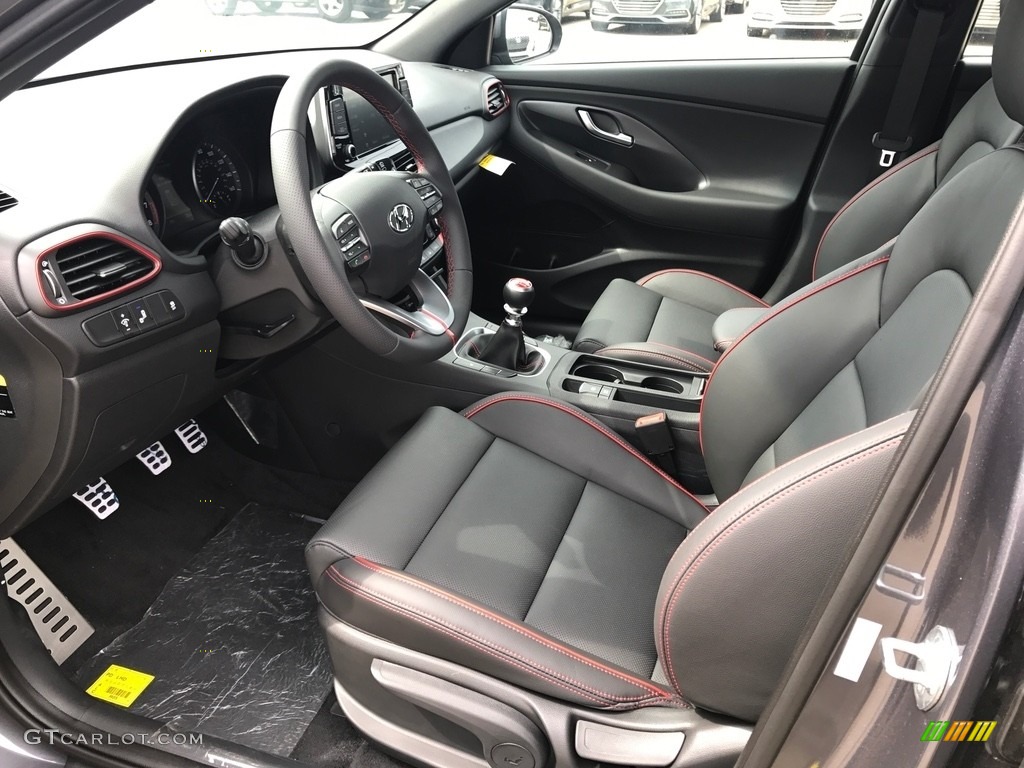Black Interior 2018 Hyundai Elantra Gt Sport Photo