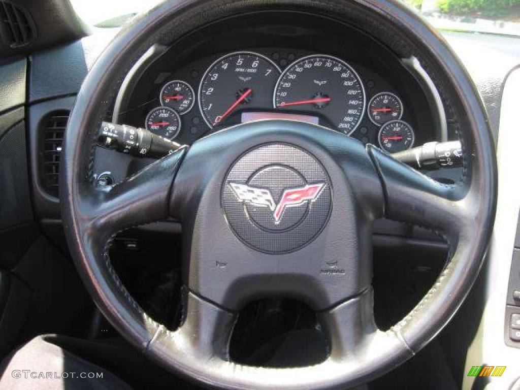 2005 Corvette Convertible - Black / Ebony photo #14