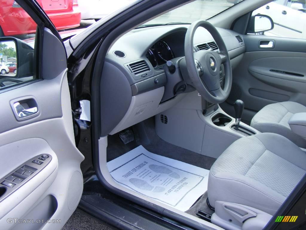 2007 Cobalt LT Sedan - Black / Gray photo #5