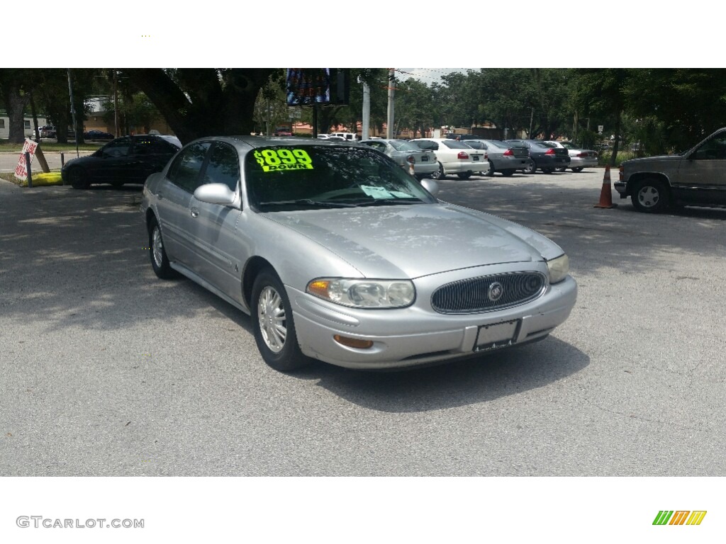 2002 LeSabre Custom - Sterling Silver Metallic / Medium Gray photo #1