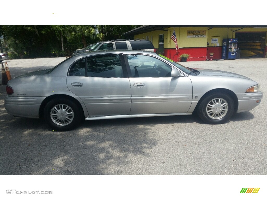 2002 LeSabre Custom - Sterling Silver Metallic / Medium Gray photo #2