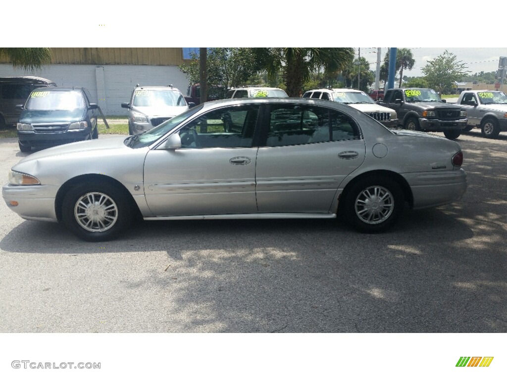 2002 LeSabre Custom - Sterling Silver Metallic / Medium Gray photo #6