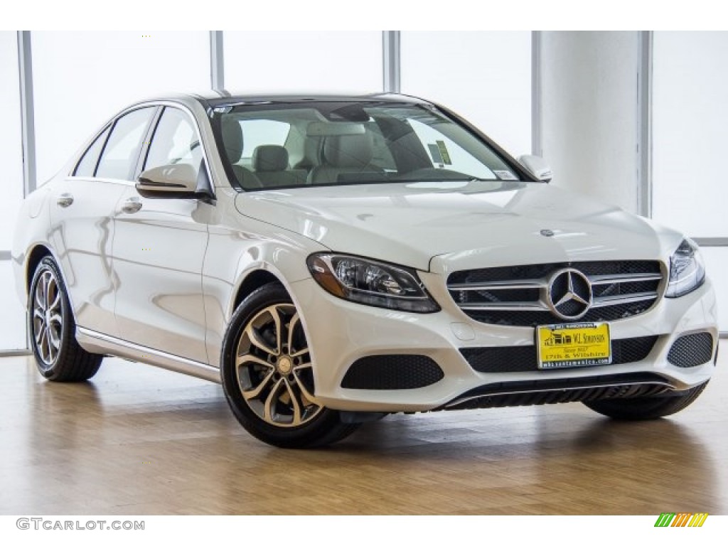 Polar White 2018 Mercedes-Benz C 300 Sedan Exterior Photo #122492411