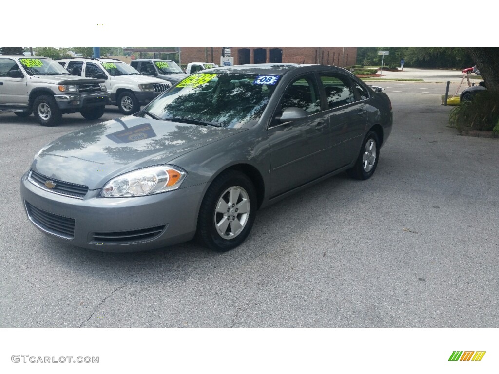 2008 Impala LT - Slate Metallic / Gray photo #7