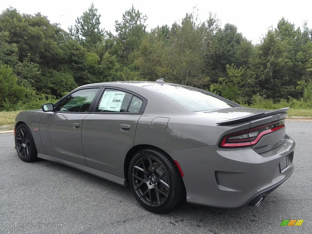 2018 Charger R/T Scat Pack - Destroyer Gray / Black photo #8