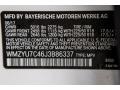 B15: Light White 2018 Mini Countryman Cooper S E ALL4 Hybrid Color Code