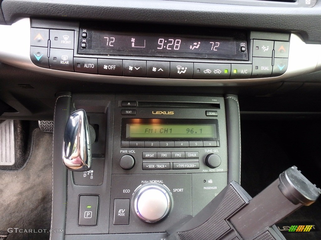 2012 CT 200h Hybrid Premium - Starfire White Pearl / Caramel Nuluxe photo #26