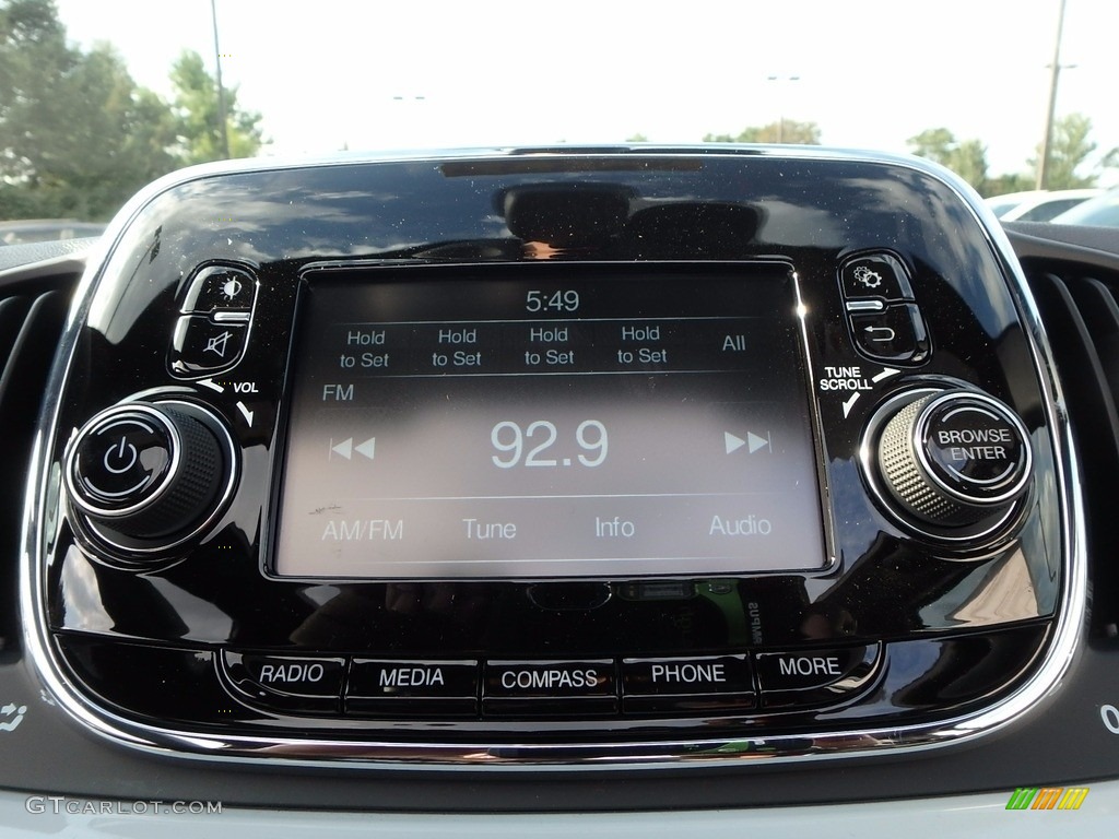 2017 Fiat 500c Abarth Controls Photos