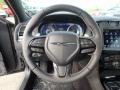 2018 Chrysler 300 Black/Smoke Interior Steering Wheel Photo