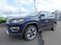 2018 Jazz Blue Pearl Jeep Compass Limited 4x4  photo #1