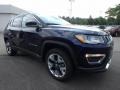 2018 Jazz Blue Pearl Jeep Compass Limited 4x4  photo #3