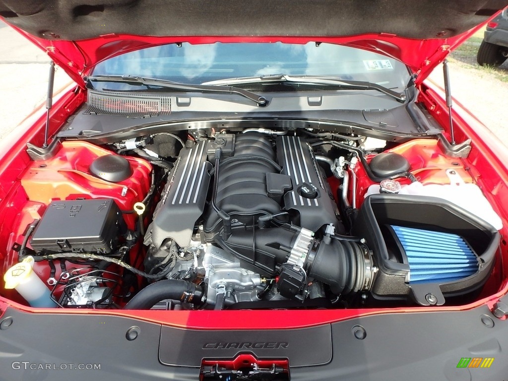 2018 Dodge Charger Daytona 392 392 SRT 6.4 Liter HEMI OHV 16-Valve VVT MDS V8 Engine Photo #122496878