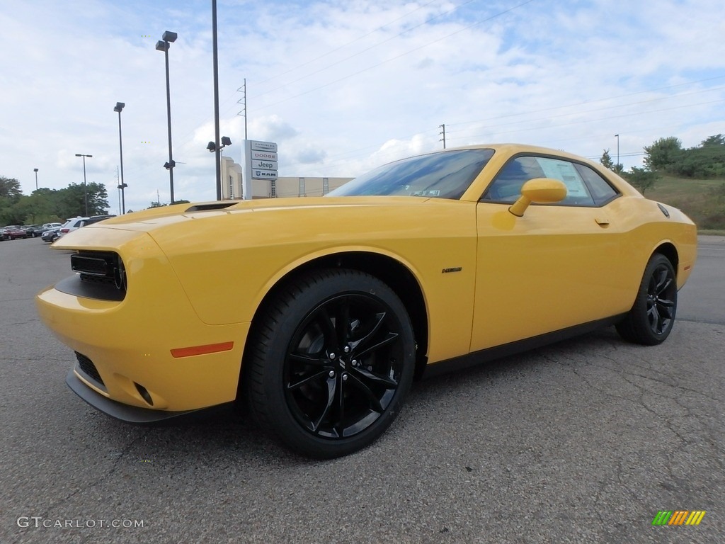 Yellow Jacket Dodge Challenger