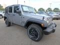 2017 Billet Silver Metallic Jeep Wrangler Unlimited Sport 4x4  photo #3