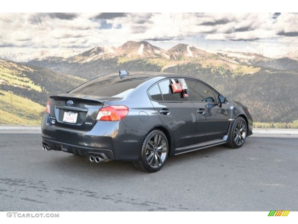 2017 WRX Premium - Dark Gray Metallic / Carbon Black photo #3