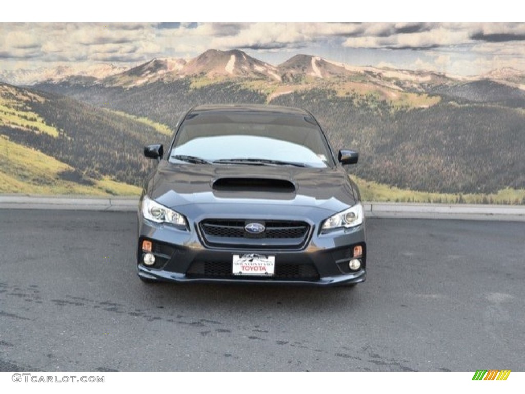 2017 WRX Premium - Dark Gray Metallic / Carbon Black photo #4