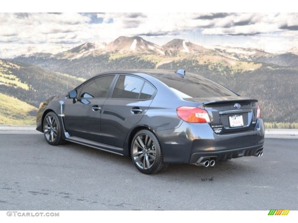 2017 WRX Premium - Dark Gray Metallic / Carbon Black photo #8