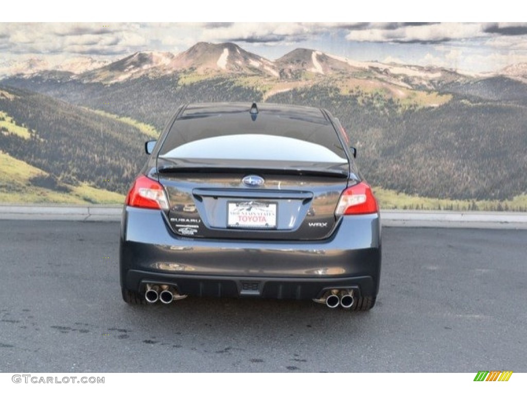 2017 WRX Premium - Dark Gray Metallic / Carbon Black photo #9