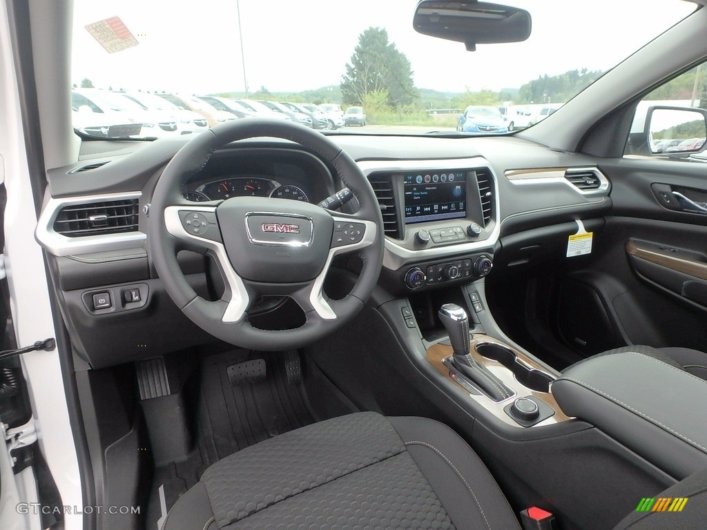 Jet Black Interior 2018 GMC Acadia SLE AWD Photo #122497793