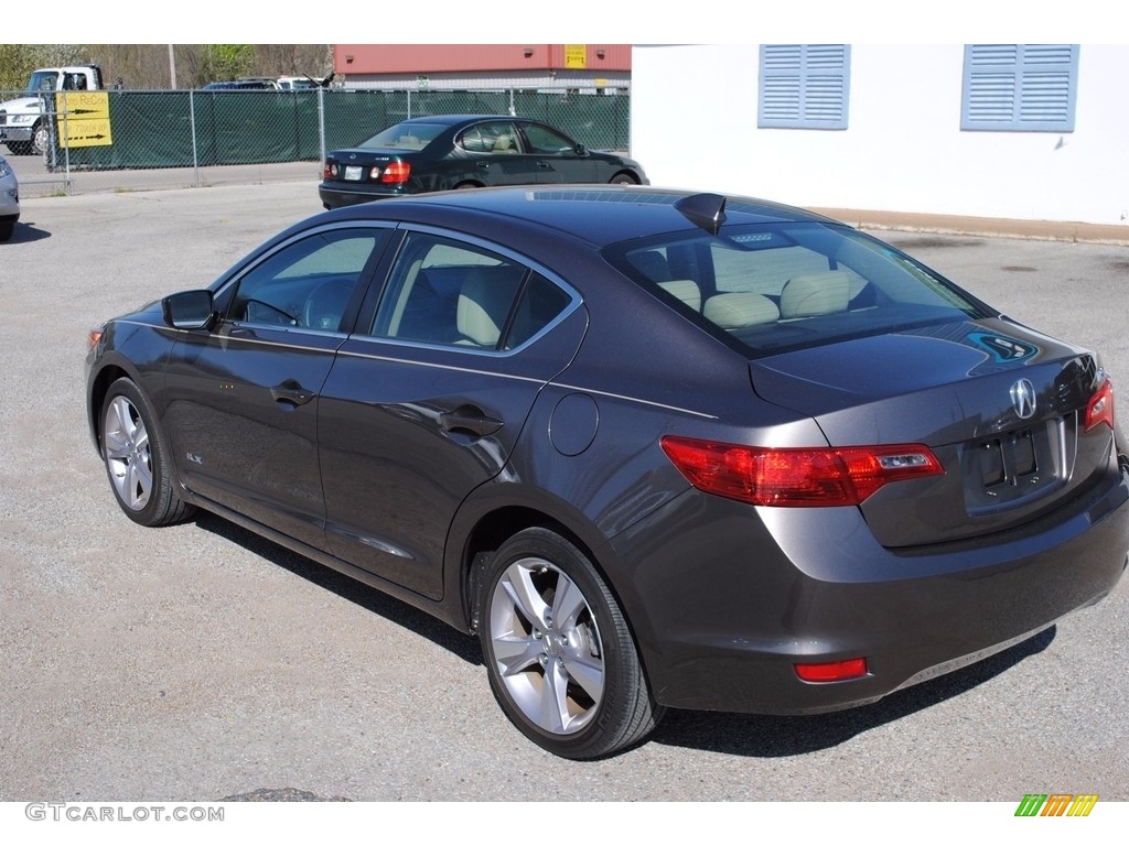 2013 ILX 2.0L Premium - Polished Metal Metallic / Parchment photo #3