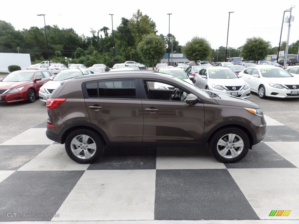 2013 Sportage LX - Sand Track / Alpine Gray photo #3