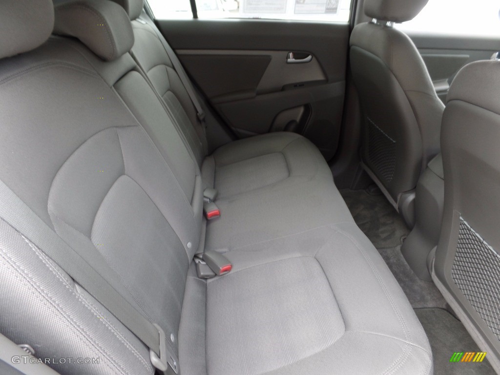 2013 Sportage LX - Sand Track / Alpine Gray photo #14