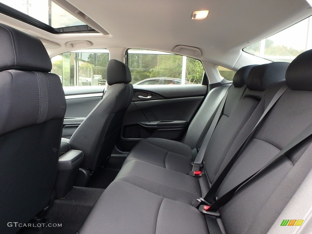 2017 Honda Civic EX-T Sedan Rear Seat Photo #122501280