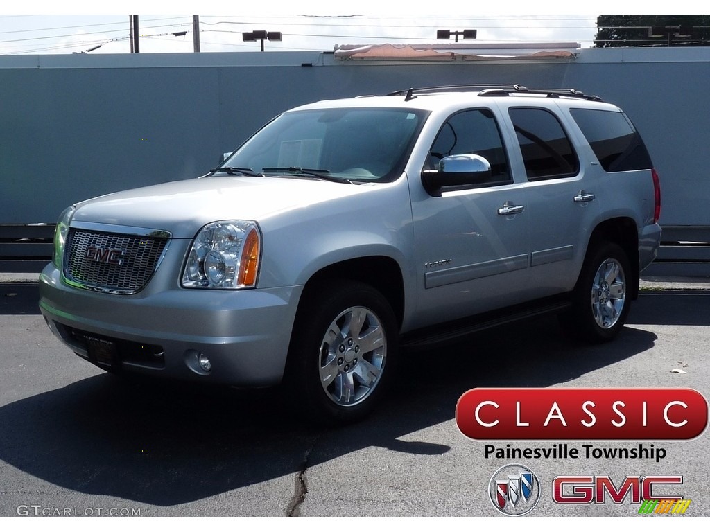 2013 Yukon SLT 4x4 - Quicksilver Metallic / Ebony photo #1