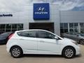 Century White 2017 Hyundai Accent SE Hatchback