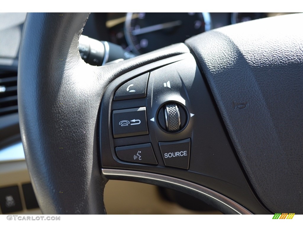 2015 MDX SH-AWD Technology - White Diamond Pearl / Parchment photo #19