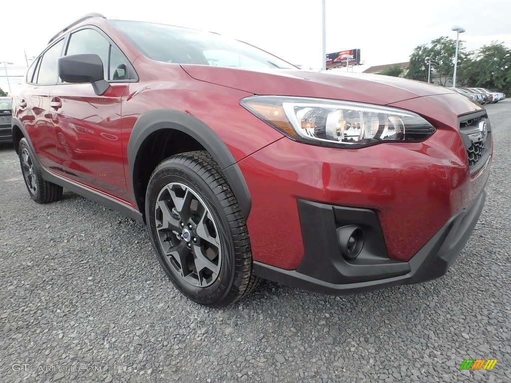 2018 Crosstrek 2.0i - Venetian Red Pearl / Black photo #1