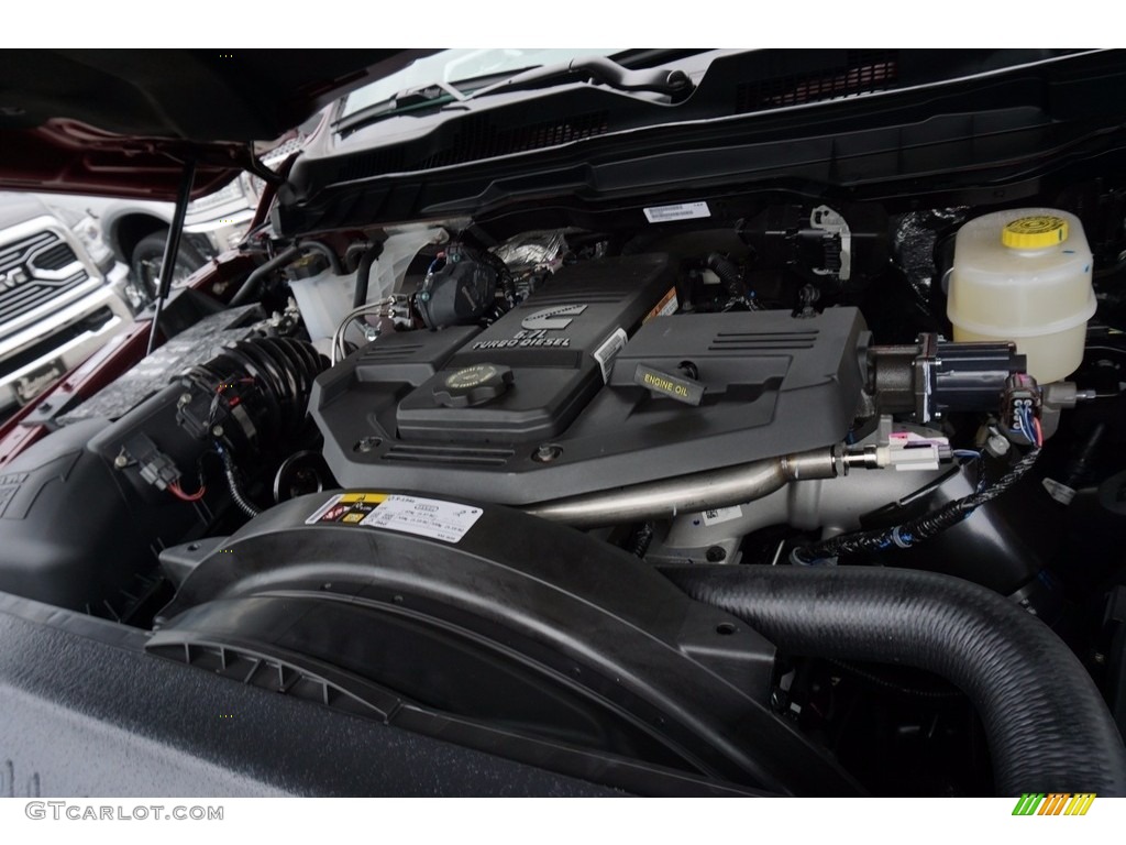 2017 Ram 2500 SLT Mega Cab 4x4 6.7 Liter OHV 24-Valve Cummins Turbo-Diesel Inline 6 Cylinder Engine Photo #122503781