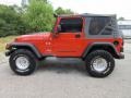 Impact Orange - Wrangler X 4x4 Photo No. 2
