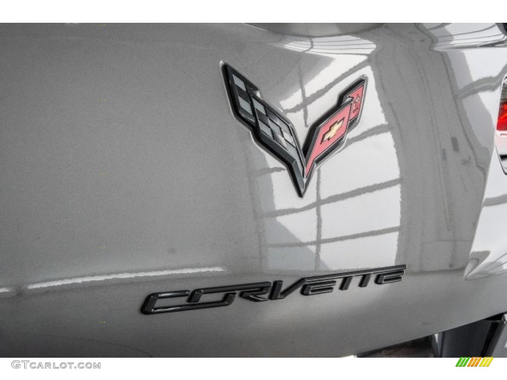 2015 Corvette Z06 Coupe - Shark Gray Metallic / Adrenaline Red photo #7