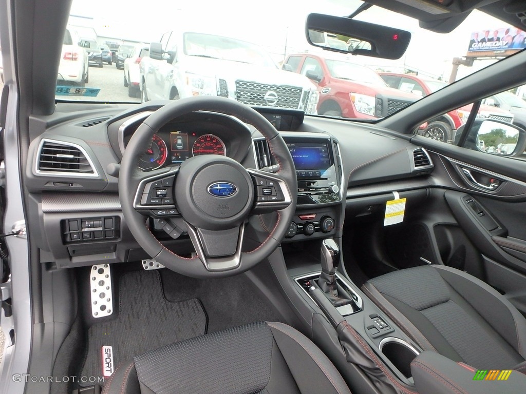 Black Interior 2018 Subaru Impreza 2.0i Sport 5-Door Photo #122505044