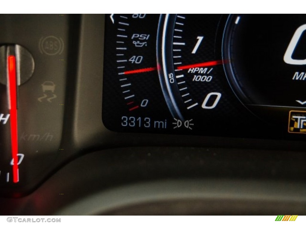 2015 Corvette Z06 Coupe - Shark Gray Metallic / Adrenaline Red photo #34