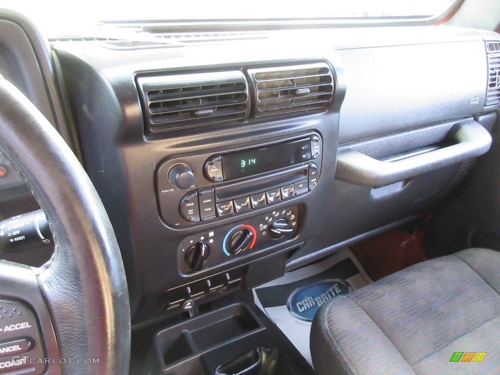 2005 Wrangler X 4x4 - Impact Orange / Dark Slate Gray photo #33
