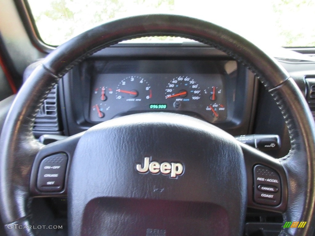 2005 Wrangler X 4x4 - Impact Orange / Dark Slate Gray photo #36