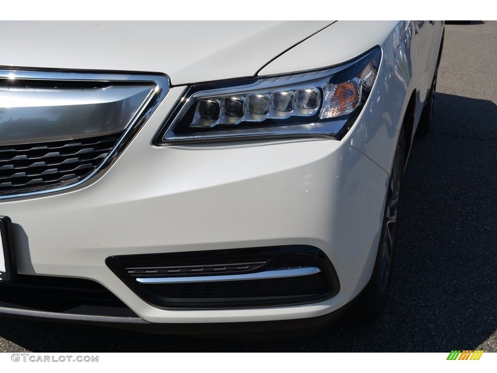 2016 MDX SH-AWD Technology - White Diamond Pearl / Ebony photo #32