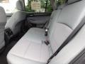 2018 Subaru Outback Titanium Gray Interior Rear Seat Photo